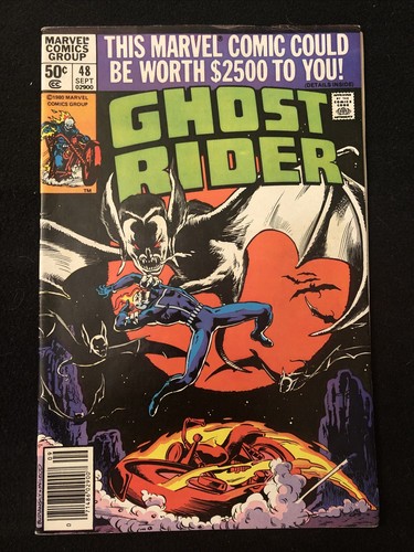 GHOST RIDER 48 7.0 NEWSTAND WW | eBay
