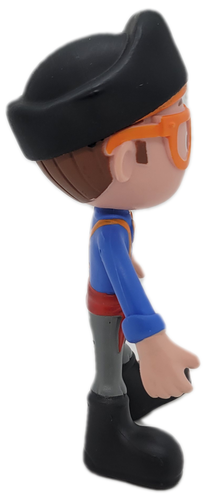 Figurine jouet pirate Blippi Bendables 2020 - Photo 4 sur 5