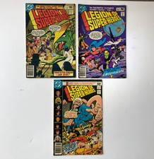 DC Comics LEGION OF SUPER-HEROS Lot Of 3 260, 261, 268 1979