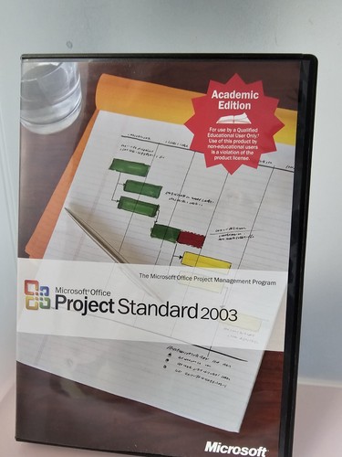 Microsoft Office Project Standard 2003 Full Version has product key-open - Picture 1 of 2