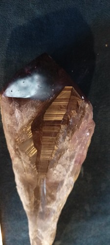 2 Large Amethyst Dragons Teeth, one polished, one natural. - Picture 15 of 20