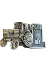 International Harvester The Number One Belt Buckle Spec'Cast INC Rockford IL