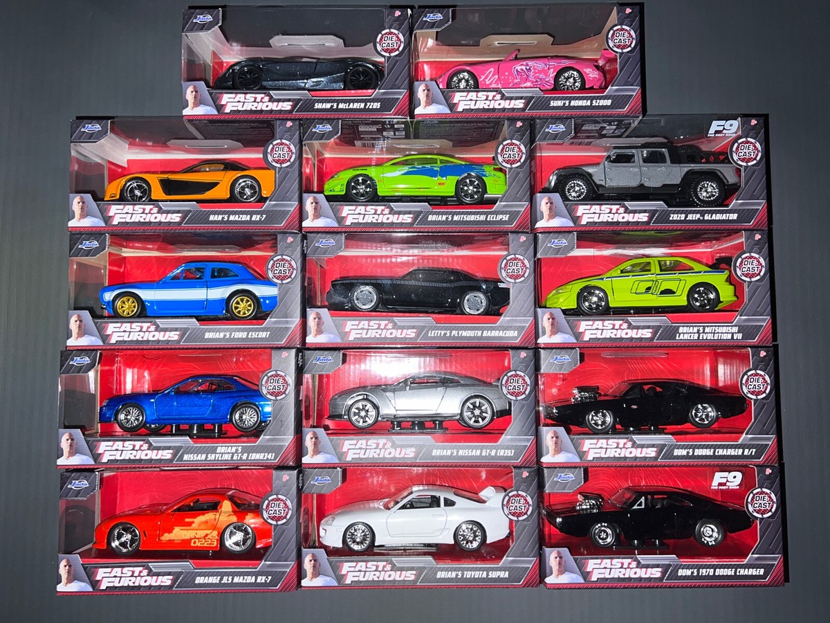 JADA FAST AND FURIOUS 1/32 6 CAR COMPLETE SET NEW IN BOX | eBay