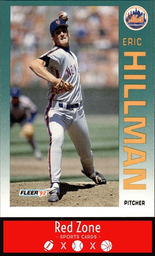 1992 Fleer Update - #U-102 Eric Hillman NM Set Break.