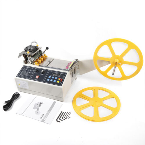 Gurtband Schneidemaschine Automatische Heiß & Kalt Messer band Schneidemaschine - Bild 12 von 12