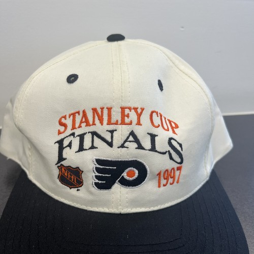 Vtg Philadelphia Flyers 1997 Stanley Cup Finals SnapBack Hat Twins Enterprise - Picture 2 of 12