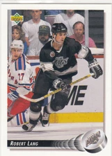 1992-93 Upper Deck #552 Robert LANG   RC  Los Angeles Kings