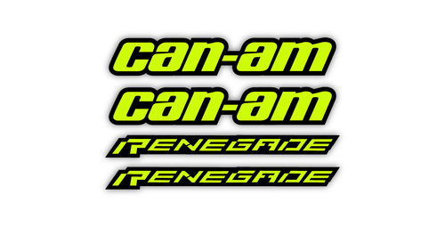 Stickers Aufkleber Can-Am Renegade - RMX Graphics Decals Designs - Bild 1 von 3