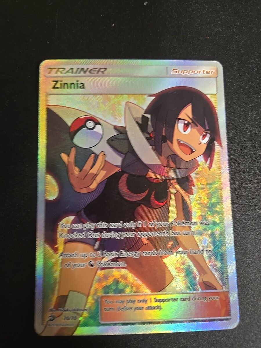 2018 Pokémon Tcg Zinnia Dragon Majesty 70/70 Excellent 2018 Pokémon Tcg Zinnia Dragon Majesty 70/70 Excellent