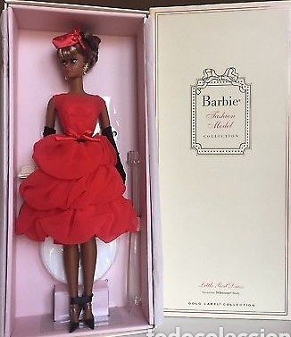 Barbie Collector Little ROT Dress. Barbie Doll.Fashion Model Gold Label Barbie Collector Little ROT Dress. Barbie Doll.Fashion Model Gold Label