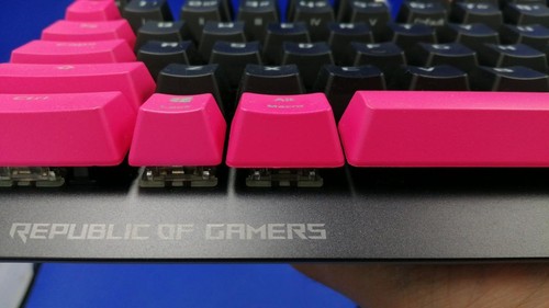 Asus ROG Strix Scope TKL Electro Punk Mechanical Gaming Keyboard Good Condition - Picture 7 of 22