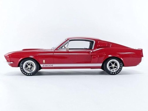 Otto Mobile 1967 FORD MUSTANG SHELBY GT500 COUPE RED 1:12 Scale LARGE CAR*RARE!! - Picture 2 of 12