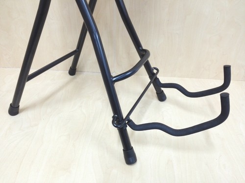 Haze KB010 Guitarist Performer Stool+Stand,Foldable w/Foot Rest,Soft Padded Seat - Picture 4 of 12