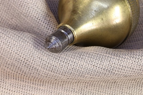 Plomada instrumental sin nuez. Pera S.XIX Instrumental plumb bob without nut. - Imagen 2 de 6