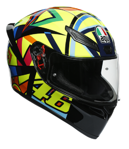 Casco integrale Agv K1 Valentino Rossi Soleluna 2017 taglia XS helmet | eBay