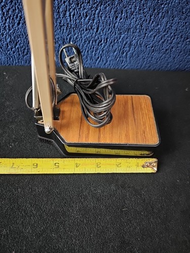Vintage Electrix Brown Articulating Portable Desk Lamp Light Guild Selections - Picture 12 of 14