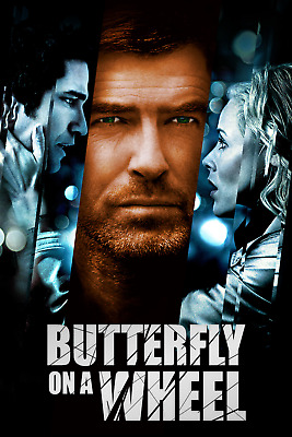 Butterfly on a Wheel Movie Poster Pierce Brosnan Gerard Butler Maria