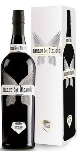 AMARO DEL DIAVOLO SPECIALITA' ALLE ERBE GUSTO MOLTO DECISO LIQUORE IDEA REGALO - Foto 4 di 8
