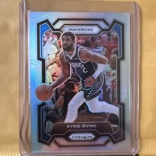 2023-24 Panini Prizm Basketball Kyrie Irving Silver Prizm #22 Dallas Mavericks