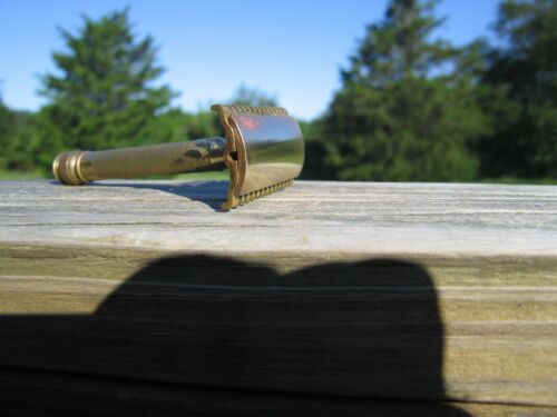 Beautiful Gillette 1930's New Type with Ball End Handle DE Safety Razor - Picture 3 of 10