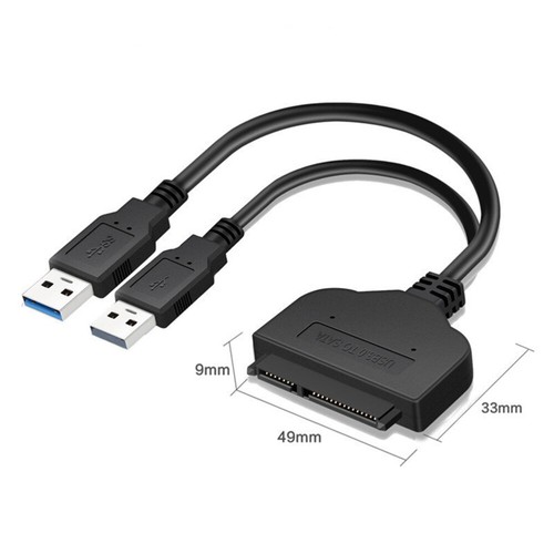 to USB Cable Data Transfer Converter External Hard Disk Adapter - Afbeelding 5 van 11