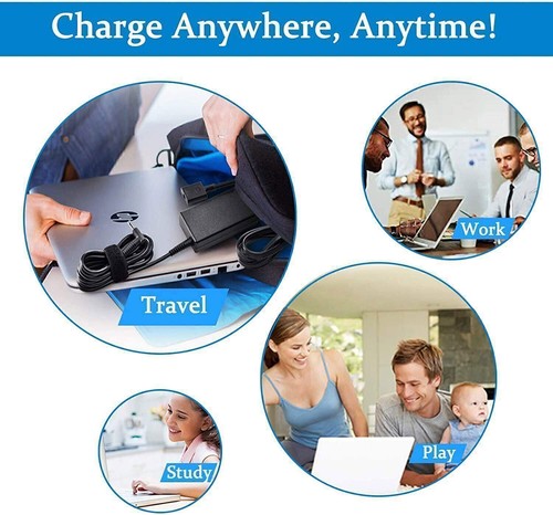 For HP TPN-C125 TPNC125 Q117 F112 F113 Laptop Charger AC Adapter Power Supply - Picture 6 of 6