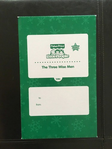 FISHER PRICE LITTLE PEOPLE "THE THREE WISE MEN" CATALOG EXCLUSIVE NEW SEALED BOX - Picture 2 of 10