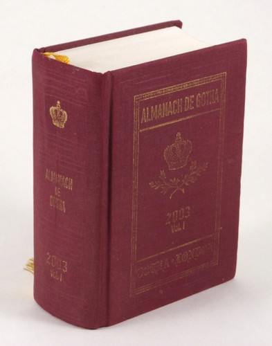 Almanach de Gotha jährliche genealogische Referenz Menge 6 ~1998-2004 London - Bild 14 von 19