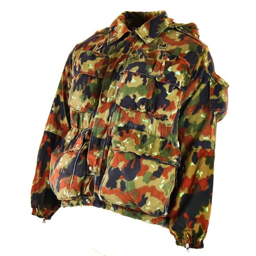 Genuine Swiss army jacket TAZ 57 Alpenflage Camo sniper combat hooded parka - Picture 6 of 7