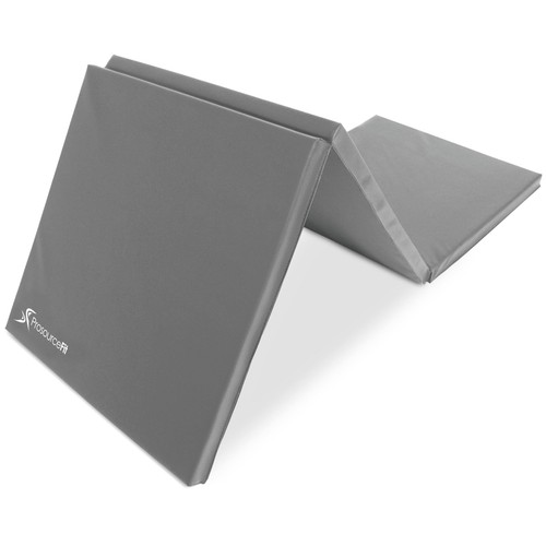 ProsourceFit Tri-Fold Folding Thick Exercise Mat 6’x2’ with Carrying Handles ...