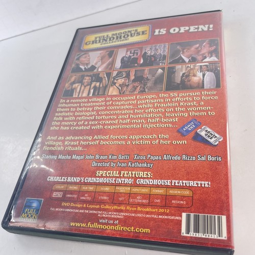 SS Hell Camp A/K/A Beast In The East Grindhouse DVD Full Moon Region Free - Picture 3 of 4