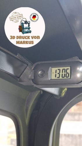 Uhr mit Halterung für Fiat Topolino, Opel Rocks, Citroen Ami - Bild 2 von 5