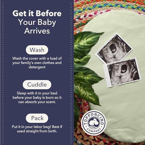 Montessori Baby Topponcino | Multifunctional Authentic Original Sage Green - Picture 7 of 8