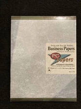 AMPAD PC PAPERS 100 SHEETS-8 1/2" X-11" 24LB HEAVYWEIGHT PAPER