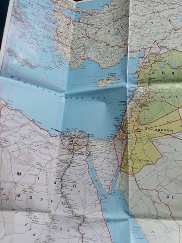Naher Osten Baher Osten Proche Orient Kozel Kelet Karte Cartographia Ara 196 FT - Bild 7 von 12
