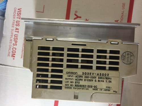OMRON 3G3EV-A2002 SYSDRIVE INVERTER DRIVE - Picture 2 of 2