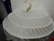 WOMANS VTG  CRINOLINE HOOLA HOOP PETTICOAT SKIRT REENACTMENT 50'S COSTUME