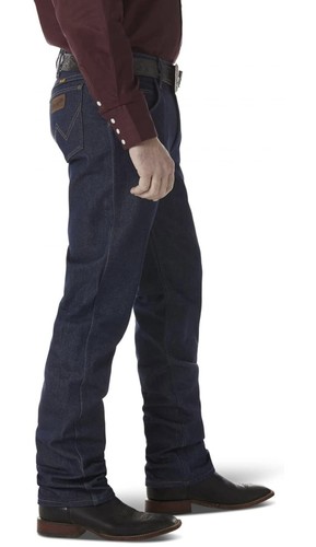Wrangler 47MWZ Premium Performance Cowboy Cut Rigid Regular Fit Jeans - 30x34 - Picture 4 of 8