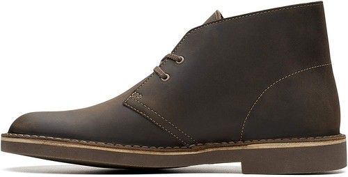 Brand New! Clarks Bushacre 2 Chukka Boots, Beeswax Leather, Mens Size 7 - Picture 11 of 11