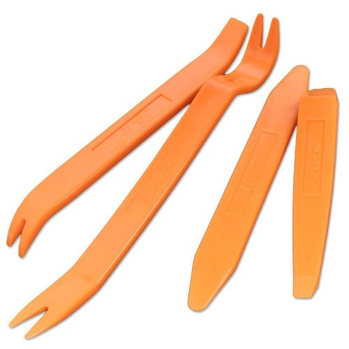 Nuevo kit de herramientas para quitar molduras de automóvil panel puerta palanca tablero interior clip conjunto 4 piezas - Imagen 3 de 14