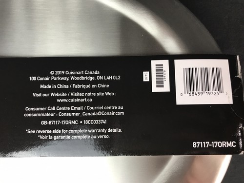 Cuisinart 17" Roasting Pan with Non-Stick Rack BRAND NEW 87117-17ORMC - Picture 9 of 9