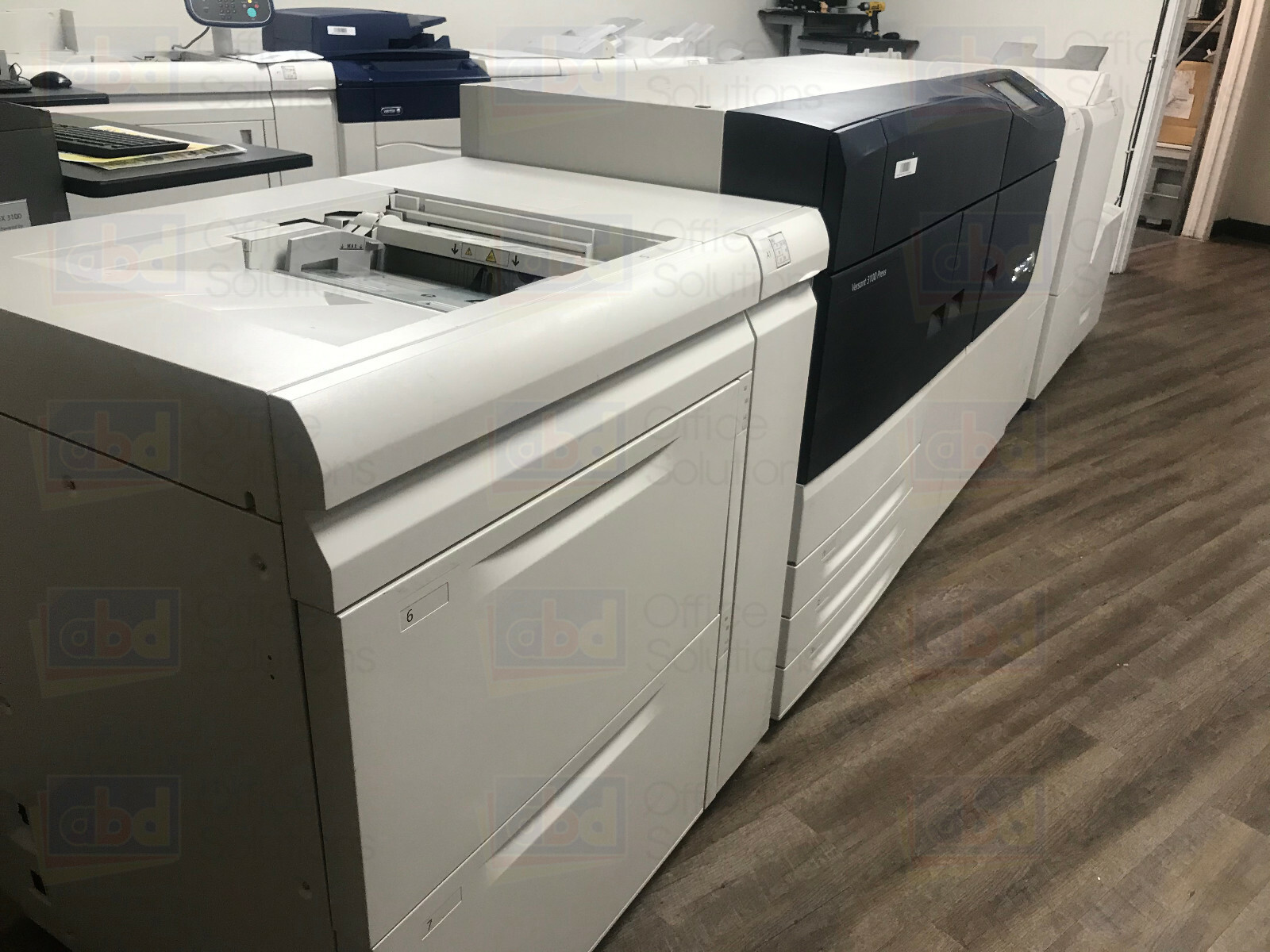 Xerox Versant 3100 Press with Bypass Tray Production Ready Finisher EX