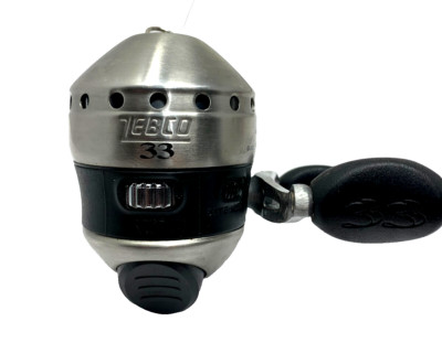 ZEBCO 33 CKJ7 DUAL LINE PICK UP,BAIT ALERT. READY 2 FISH!!