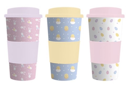Easter/ Birthday Travel Mug + Homemade Fudge + Socks Gift Set For Her Womens - Picture 3 of 9