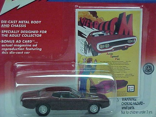 Johnny Lightning AD RODS Lot 5 MOC S2 cars Camero RS GTO Mustang Road Runner - Picture 6 of 9