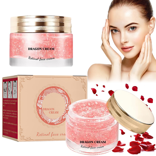 2 PIEZAS Crema Fácil Sangre de Dragón, Retinol Placenta Crema Facial Sangre de Dragón, Reafirme y - Imagen 11 de 12