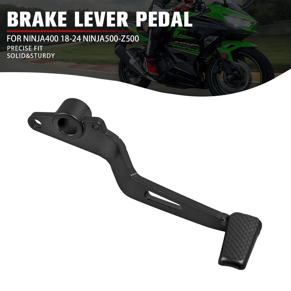Brake Pedal Foot Lever For Kawasaki Ninja 400 2018-2023