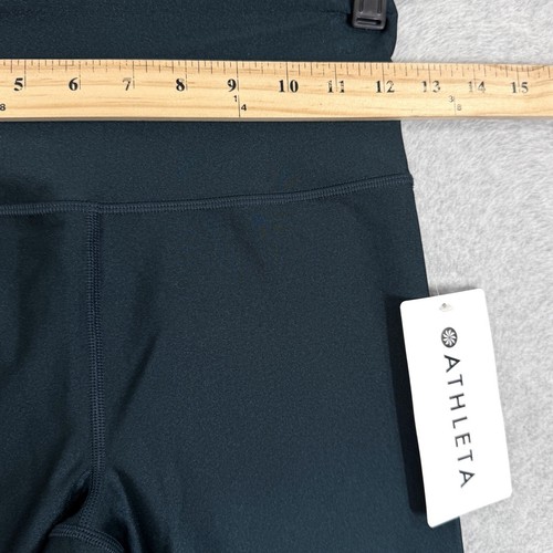Athleta Leggings Womens XS Elation Ultra High Rise Sheen Tight Cypress 2024 NWT - Picture 12 of 14