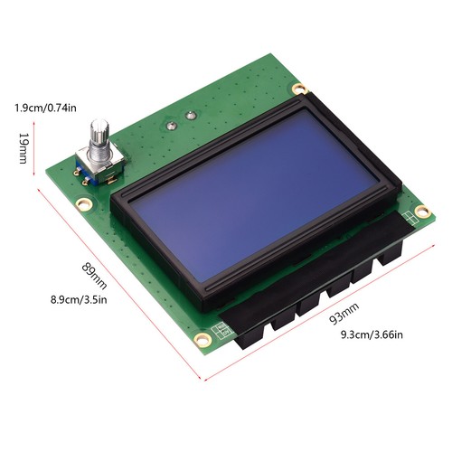 LCD Display Screen Replace Part W/ Cable For Creality Ender 3 / 3 Pro 3D Printer - Picture 5 of 5