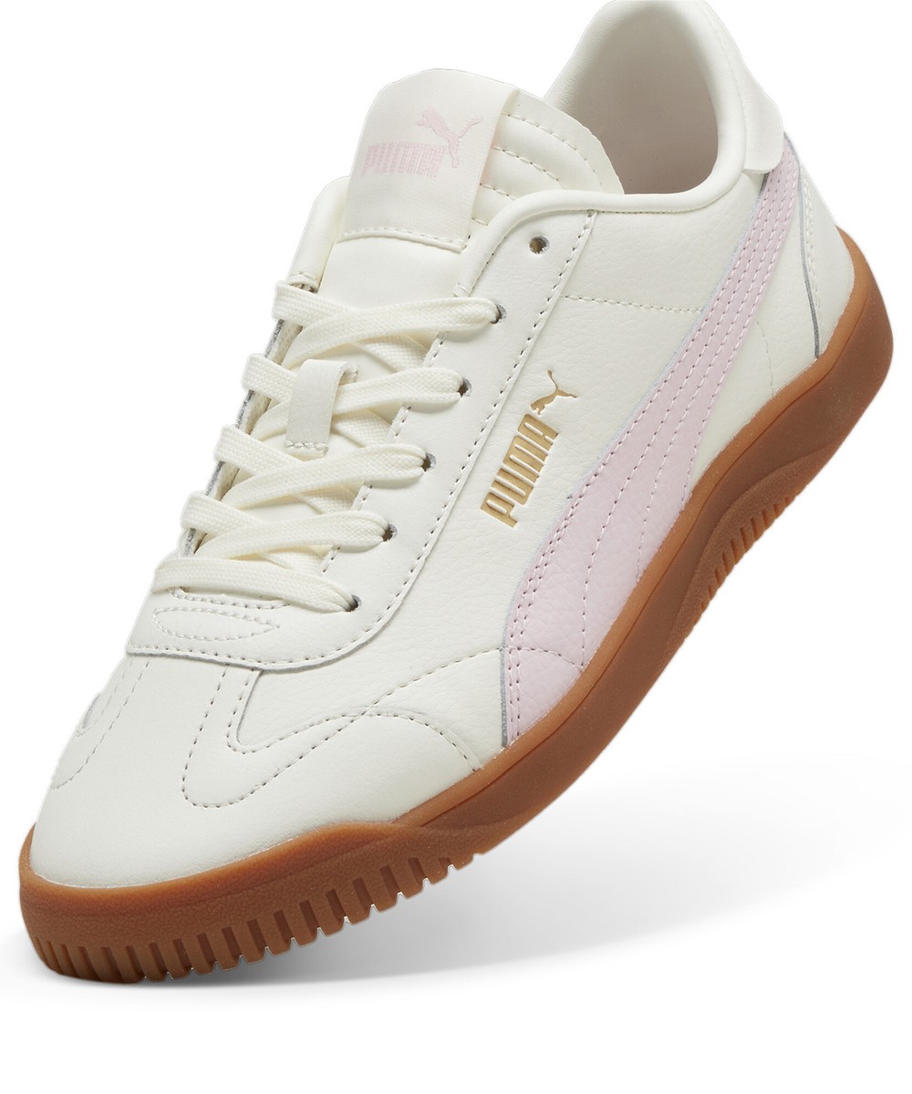 スニーカー ^PUMA^ Puma Club 5v5 Nubuck Warm White Pink Gold 38940610 38 Puma Puma Club 5v5 Nubuck - Warm White:Pink:Gold / 389406-10
